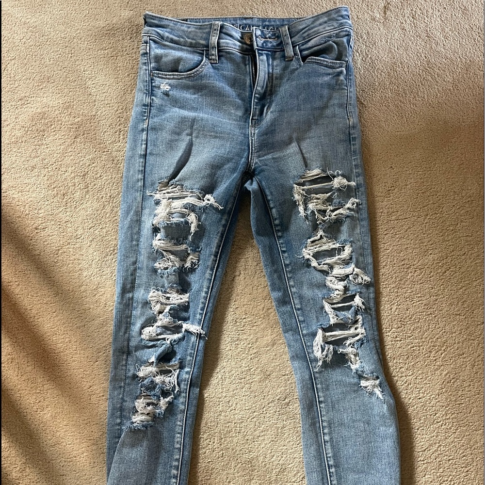 American Eagle Ripped Jeans
